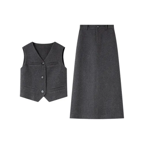 VIMLY Повседневный костюм женский цвет темно-серый Фотиния