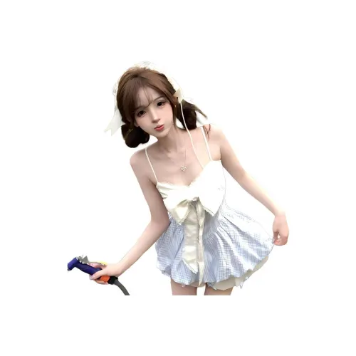 CHARM GLOW Синие Женские Слиплатья