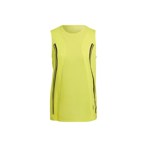 Adidas Желтые Женские Спортивные Майки Без Рукавов