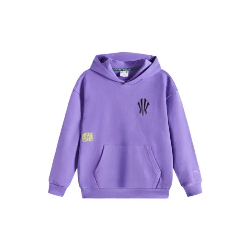 Antakids Толстовка Флуоресцентный Виноградный Фиолетовый Подростки