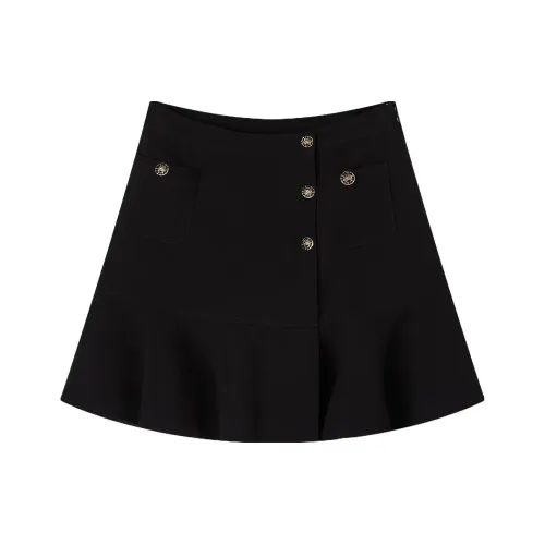 KARL LAGERFELD Повседневные короткие юбки Женские Черный