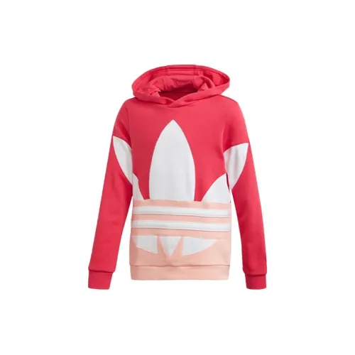 Adidas Originals Толстовка BIG TRF Красная Детская