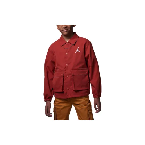 Джордан Куртки и Пальто Дюна Красный Детский