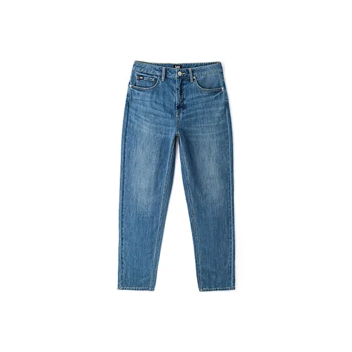 Lee Средне-голубые Женские Джинсы