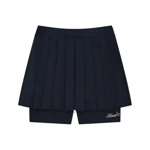 KIRSH SS24 Повседневная короткая юбка женская темно-морская синяя