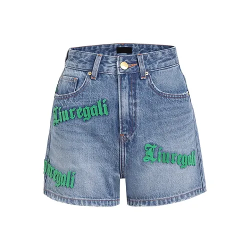 LIUREGALI Светло-синие Женские Джинсовые Шорты