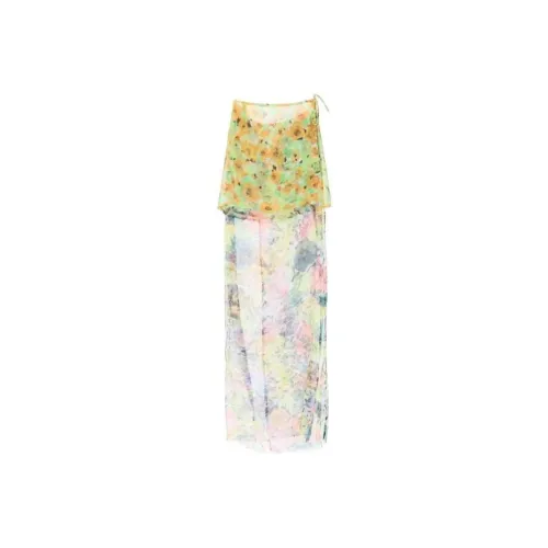 DRIES VAN NOTEN Многоцветные Женские Повседневные Длинные Юбки