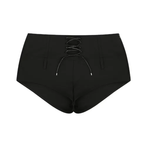 BOHEMSEO Черные Женские Повседневные Шорты