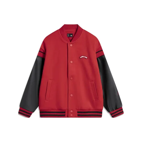 LINING YOUNG Куртка Sports Life Collection Ruyi Красный Spells Черный Детский