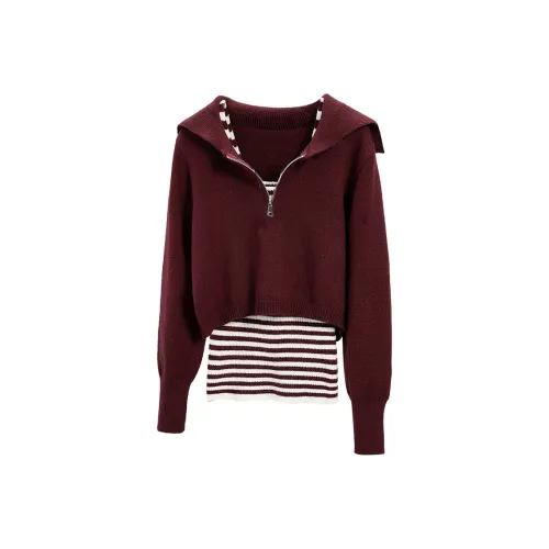 Cypress House Повседневный костюм женский цвет бордовый (бордовый)