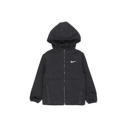 nike Куртки и пальто Детская одежда Флис WINTERIZED Полностью застегиваемый верх Черный Детский