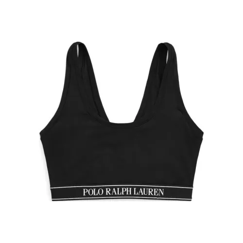 Polo Ralph Lauren Черные Женские Спортивные Майки Без Рукавов