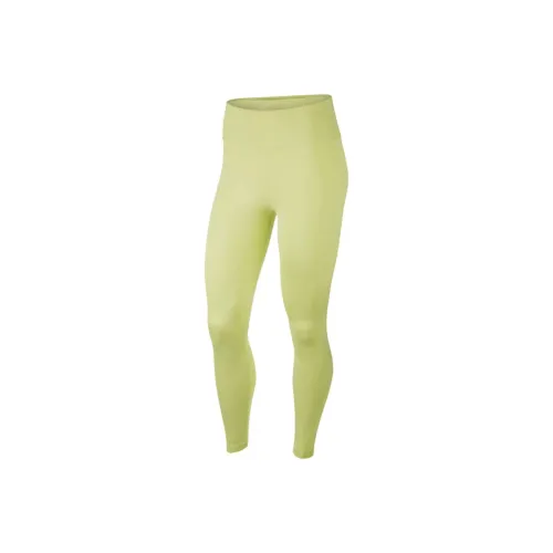 NIKE Желтые Женские Спортивные Брюки