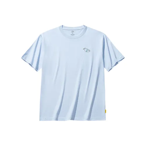 ANTA x HAIBAOKANKAN LIANMINGKUAN Life Collection T-Shirt Унисекс Aqua Небесно-Синий