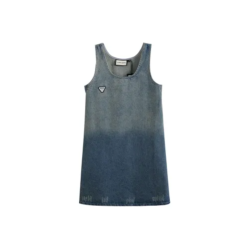 HARDY HARDY Blue Женские Платья без рукавов