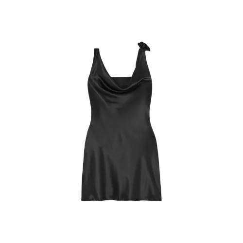 Staud SS24 Sleeveless Dress Women's Black Staud SS24 Без рукавов Платье Женское Черное