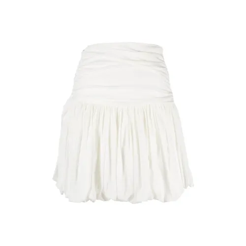PHILOSOPHY DI LORENZO SERAFINI Белая Женская Повседневная Короткая Юбка
