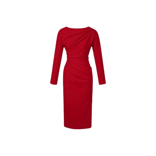 Mapping Длинное платье с длинными рукавами женское