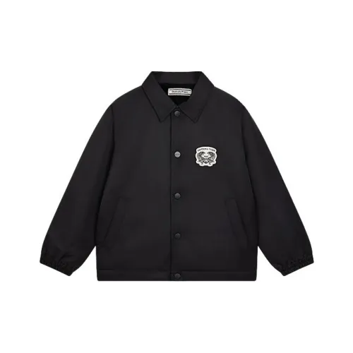 Onitsuka Tiger Хлопковый пуховик Черный для детей 3-7 лет