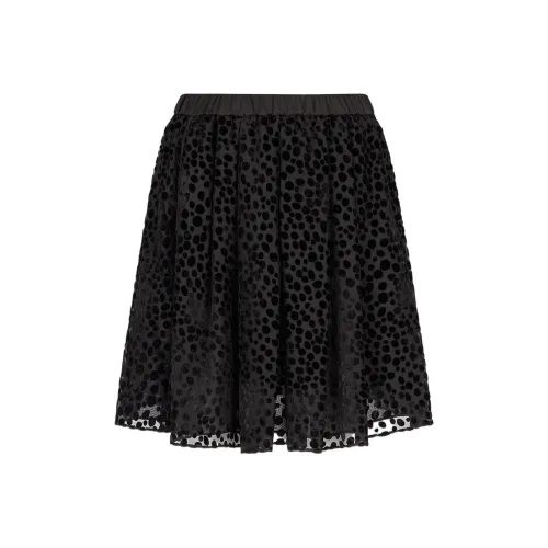 EMPORIO ARMANI FW22 Юбка средней длины (размер в длину) Женская Черная