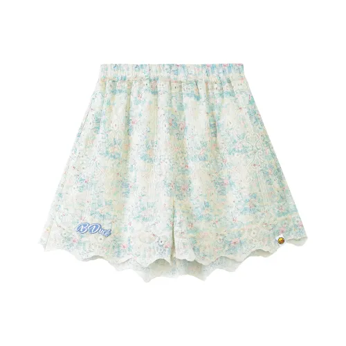 B.Duck Blue Женские Повседневные шорты