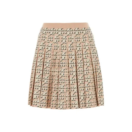 TORY BURCH Повседневные короткие юбки Женские Песочно-бежевый Желтый