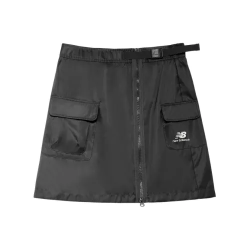 New Balance Черные Женские Повседневные Короткие Юбки