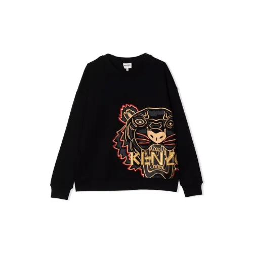 KENZO Черные Толстовки для Детей