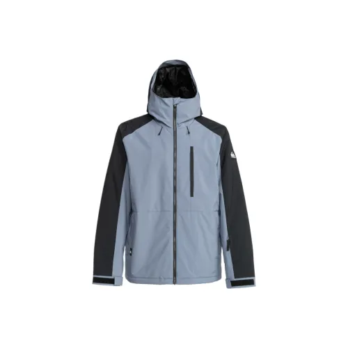 Quiksilver Синий Черный Мужская Лыжная Куртка