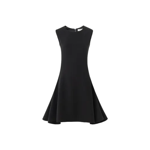 SOON FLOWER Без рукавов Платье Женское Черное