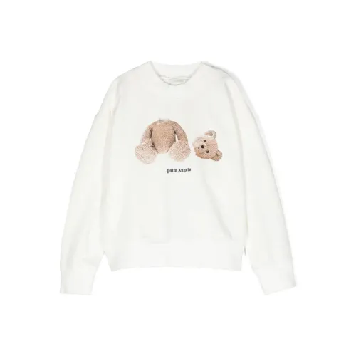 PALM ANGELS Белый Kids Свитшоты