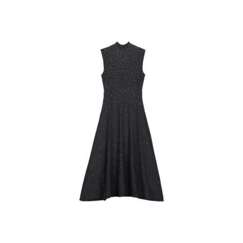 Maje Без рукавов Платье Женское Серое