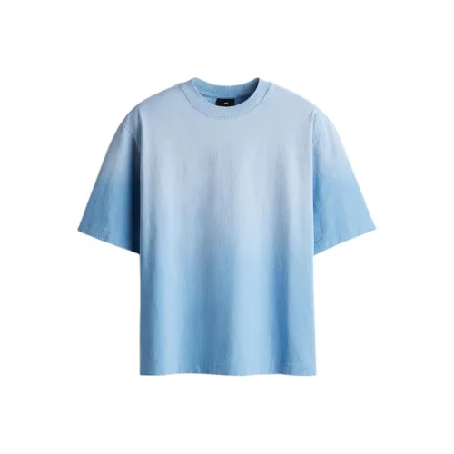 H&M Синий/Градиент Мужские T-рубашки