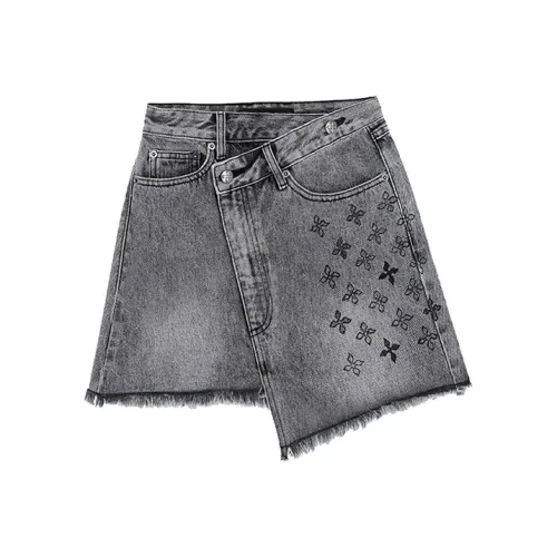 Smfk X 2022 Ss Summer Collection Женские джинсовые короткие юбки