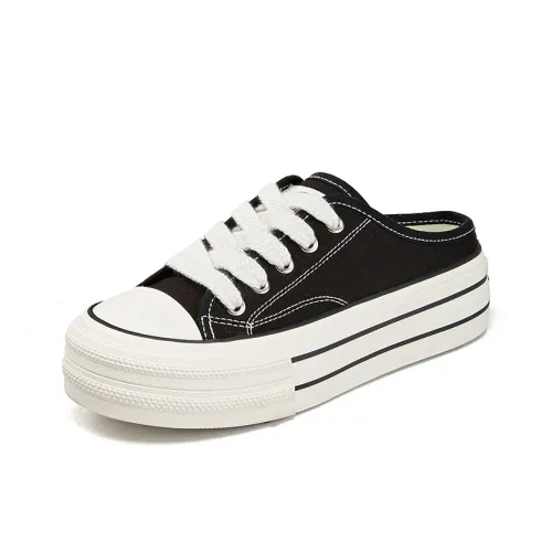 La Chapelle Быстросохнущий Slip-resistant Abrasion-resistant Домашние тапочки Женские Черный