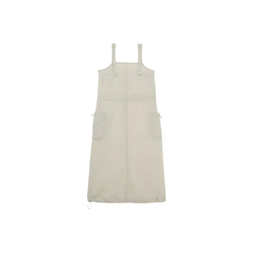 THE NORTH FACE Slip Платье Женское Белое Песочный