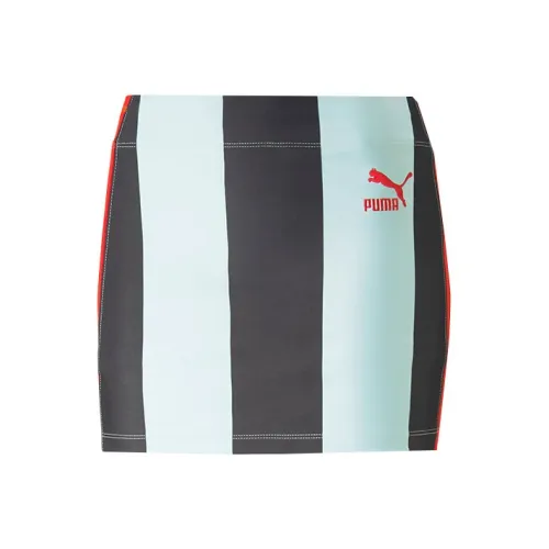 PUMA X DUA LIPA Повседневные короткие юбки Женские Blue