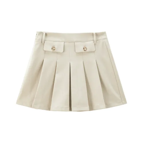 LEDIN Хаки Женские Повседневные Короткие Юбки