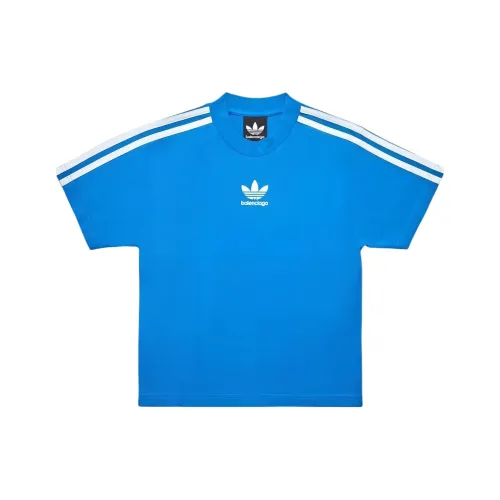 Balenciaga T-Shirt SS23 Регулярный крой Синий Детский
