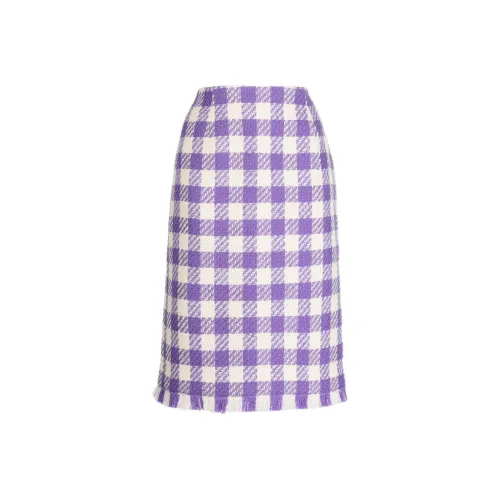 OSCAR DE LA RENTA Повседневный Длинный Юбка Женские Многоцветный