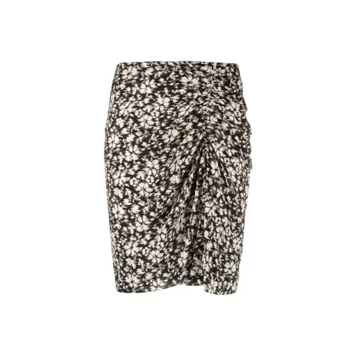 ISABEL MARANT Черная Женская Повседневная Короткая Юбка
