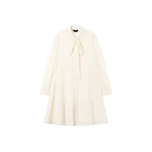 Incolore Длинное платье с длинными рукавами женское