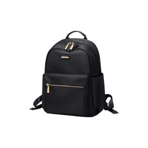 GOLF Ткань Рюкзак Стандартный Унисекс Элегантный Черный Абрикос