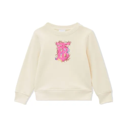 Burberry Экрю Kids Толстовки