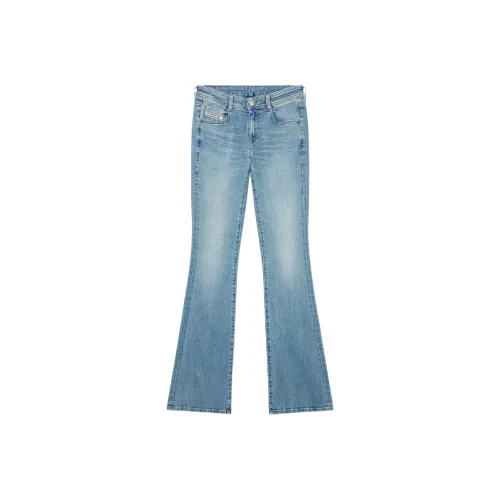 DIESEL Джинсы Женские Светло-Синий