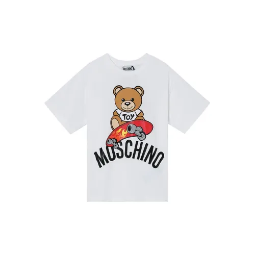 MOSCHINO Белая Детская Рубашка