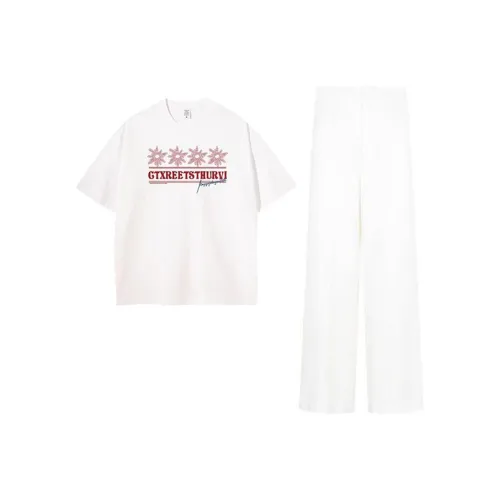 Frustration Garden Повседневный Костюм Женская Белая