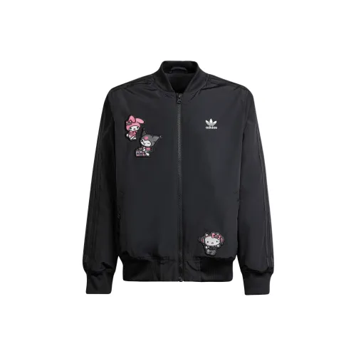 Adidas Originals x Hello Kitty Куртки Пальто Черный Подростки