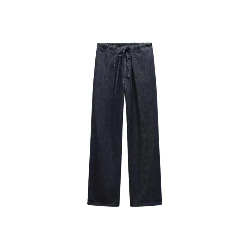 ZARA ZW Series Синие Женские Джинсы