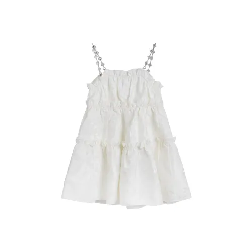 AFGGD Белый Женские Слиплатья